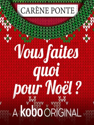 cover image of Vous faites quoi pour Noël ?
